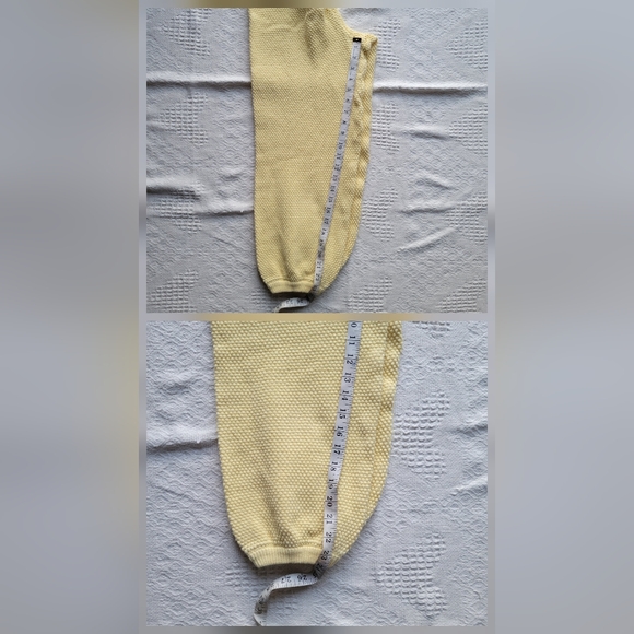 The Free People Beach Hailee Cardi Waffle Stitch High Rise Pant - Picture 9 of 10